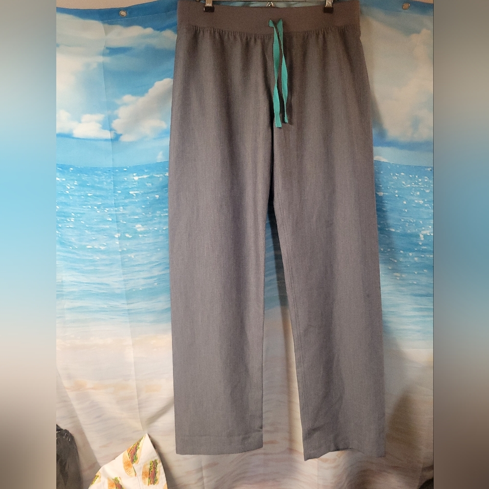 Figs Technical Collection‎ Scrub Pants Size Small Womans Gray